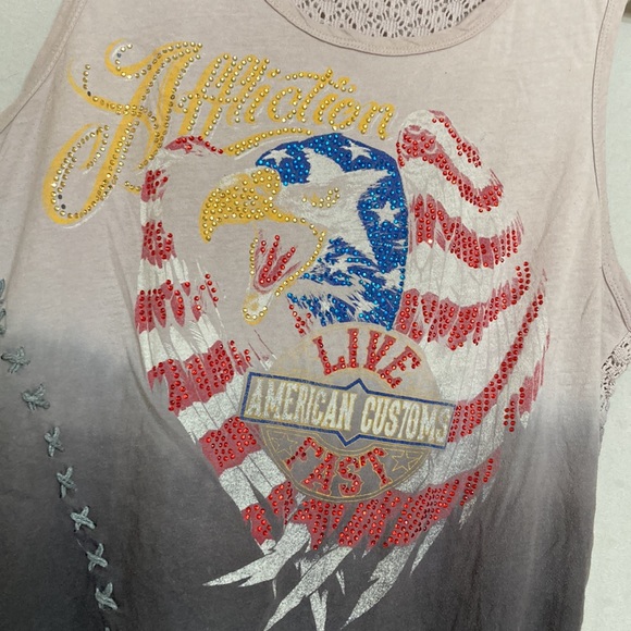 Women’s Affliction Size Medium Tank Top - Picture 2 of 4